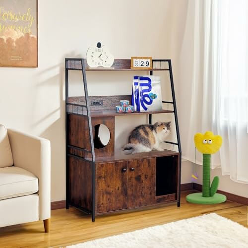 REDLIFE Cat Litter Box Enclosure