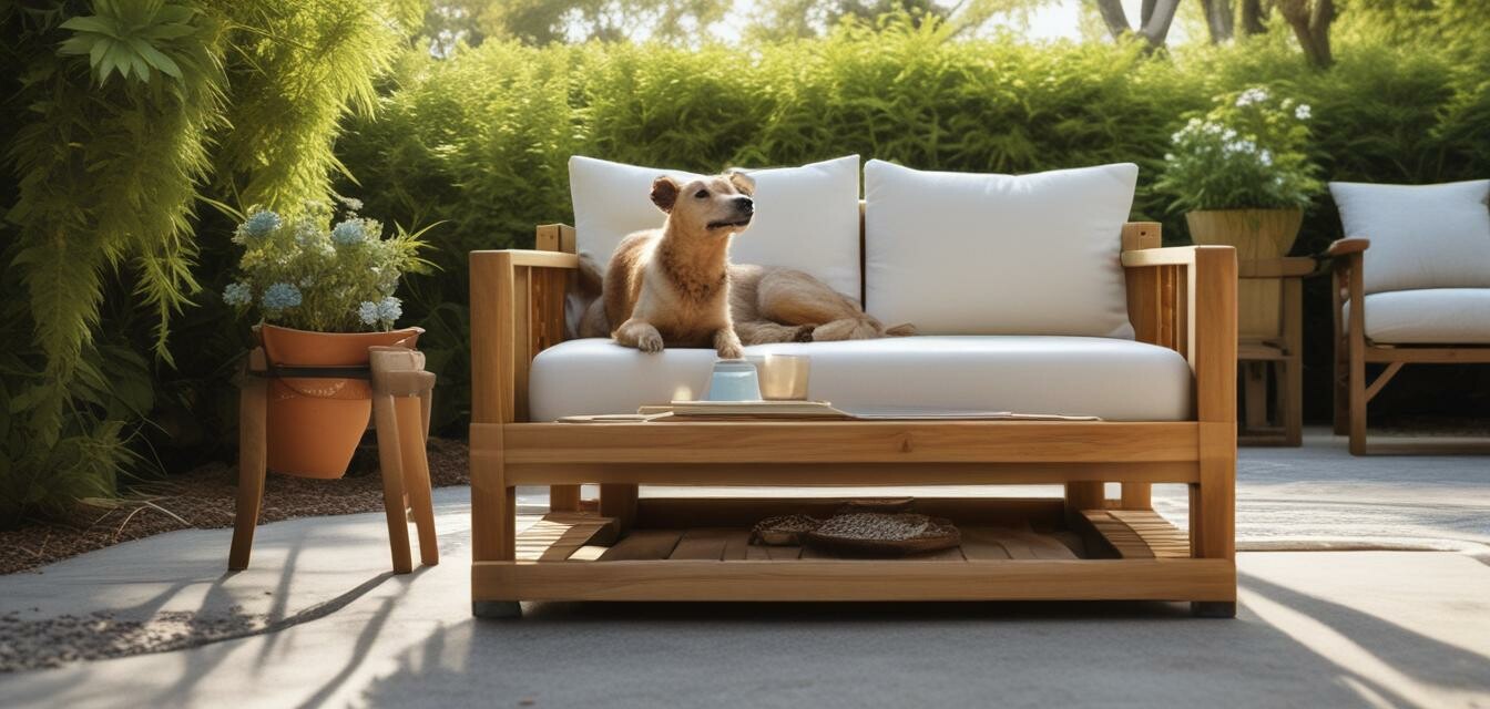 Seasonal Care Tips for Outdoor Pet Furniture