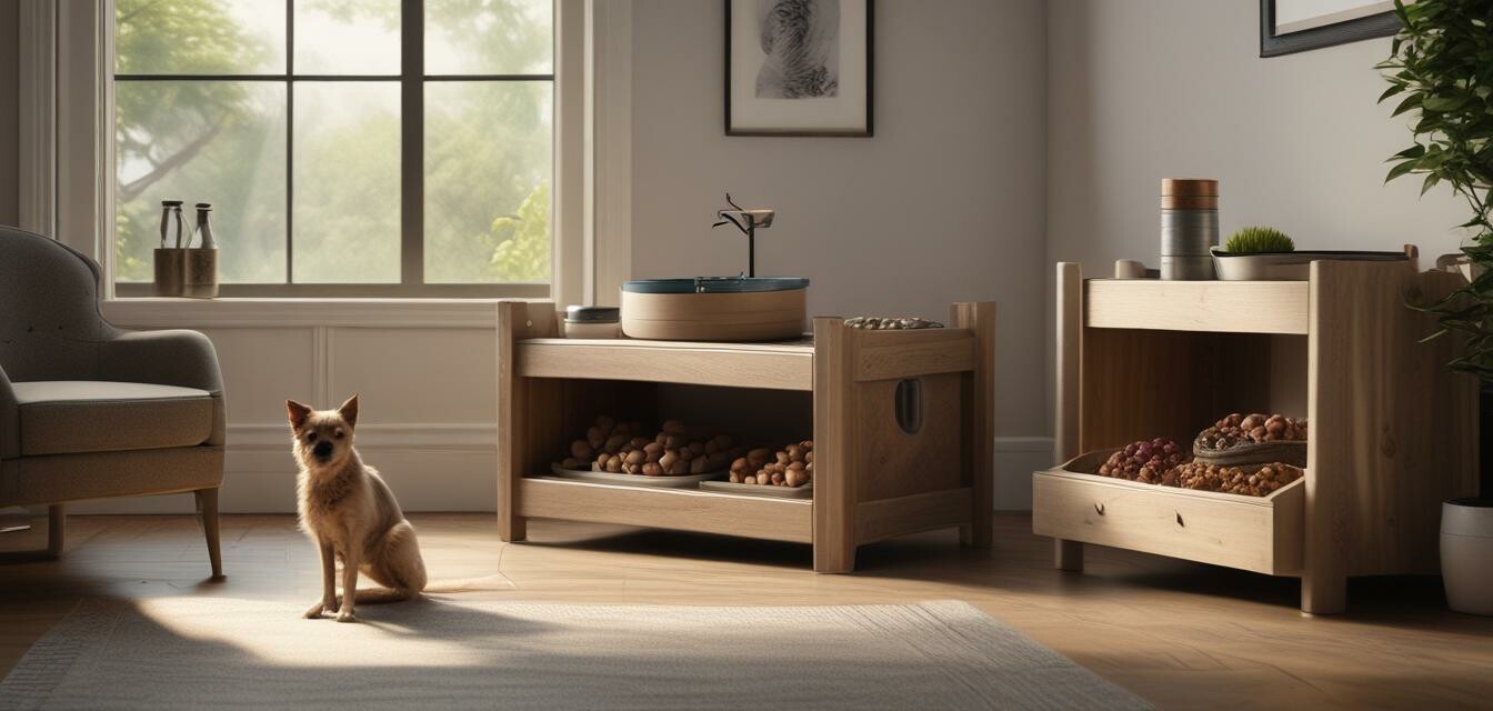 Pet Feeding Furniture Ideas Image